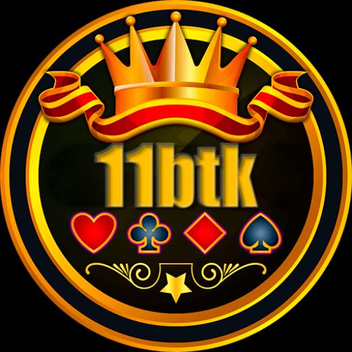 11btk themed cartoon character celebrating a big casino win with coins
